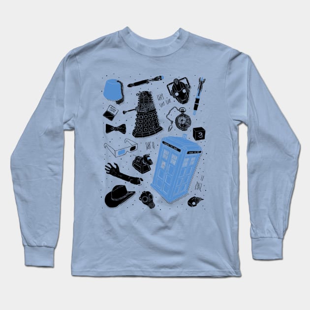 Artifacts: Doctor Who Long Sleeve T-Shirt by joshln